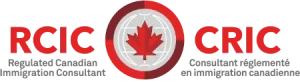 Official bilingual RCIC logo verifying that Immigration Pros is licensed by the College of Immigration and Citizenship Consultants (CICC).